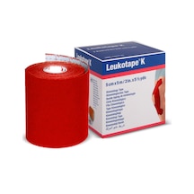 Leukotape K Bsn Kinesiotape Kırmızı 5 CM x 5 M