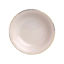 Porland A14730 Gold Kenarlı Jade Çukur Tabak 17 Cm 6 Lı