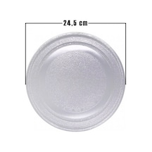 Altus Uyumlu Mikrodalga Fırın Cam Tepsi 24.5 Cm