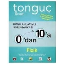 Tonguç 0 Dan 10 A Fizik Konu Anlatımlı Soru