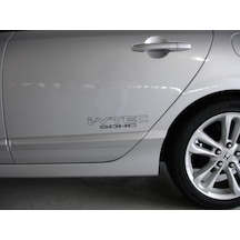 Honda Civic I-Vtec Sohc Sticker 2 Adet Set