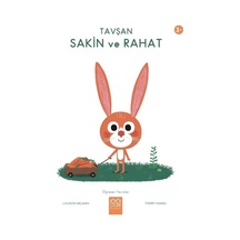 Tavşan Sakin Ve Rahat Öğrenen Yavrular