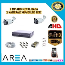 1080P Full Hd 2'Li Ahd Güvenlik Kamerası Seti