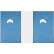 2 No 26X38 Blok 500'Lü El Geçme Mavi Poşet