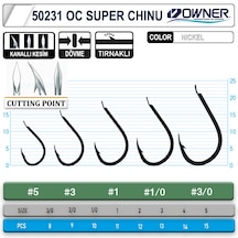 Owner 50231 Cut Super Chinu White İğne 2