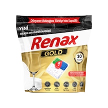 Renax Gold Bulaşık Makinesi Kapsülü 30'lu 360 G - 6 Adet Tarı