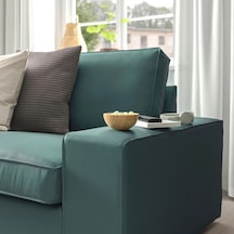 Ikea Gri Rahat Kanepe - Uzanma Koltuklu 4'lü Kanepe