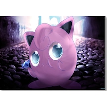 Cakasepetim Pokemon Go Jigglypuff Ahşap Mdf Tablo