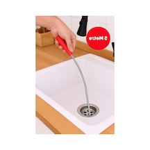 Metal Spiral Lavabo Açma Teli, 6 Mm Kalınlık, 5 M