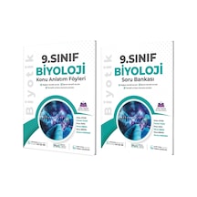 Biyotik Yayınları 9.sınıf Maarif Model Biyoloji Konu Anlatım Föyleri Ve 9.sınıf Maarif Model Biyoloji Soru Bankası Set 2 Kitap