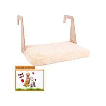 Gobypet Peluş Kalorifer Petek Radyatör Yatağı Geniş Kedi Köpek Kalorifer Yatağı + Paspas
