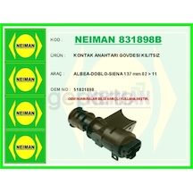 Kontak Anahtari Govdesı Kılıtsız Albea - Doblo - Siena 137 Mm 2002-2011