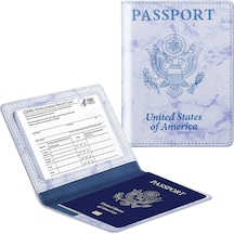 Zekkaome Rfıd Korumalı Deri Pasaportluk Mor 063492