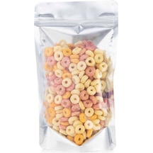 Ön Şeffaf Metalize Kilitli Doypack Ambalaj 11 X 18,5 + 3,5 Cm. 100 Gr. -50 Adet