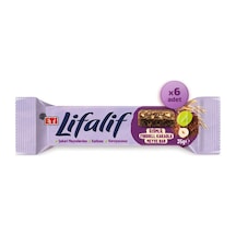 Lifalif Üzümlü, Fındıklı, Kakaolu Meyve Bar 35 G X 6 Adet