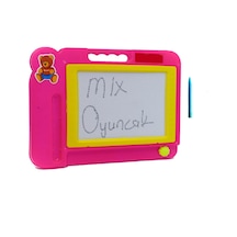 Oyuncak Yazı tahtası Manyetik Yazı Tahtası Pembe
