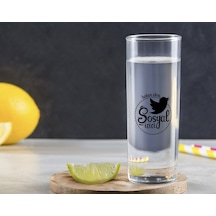 Kişiye Özel Renkli Baskılı Sosyal İçici Tasarımlı Vodka Bardağı-1