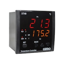 Gemo Dth9-230vac Ekonomik Seri &quot Auto-tune Pıd&quot Sıcaklık Kontrol Cihazı