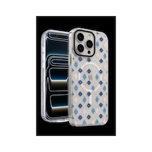 Onegif İphone 16 Pro Max Desina Magsafe Kapak - Desen 4