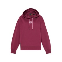 B0a5sx26481-r Timberland Stack Logo Loop Back Hoodie Kadın Sweatshirt Bordo B0a5sx26481-r Bordo