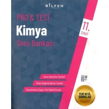 11.Sınıf Pro Test Kimya Soru Bankası Kitabı (550475142)
