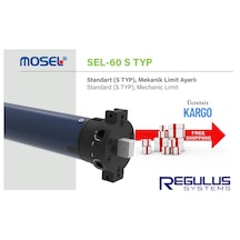 Mosel 30 Nm Sel-60 S Typ Standart, Mekanik Limit Ayarlı