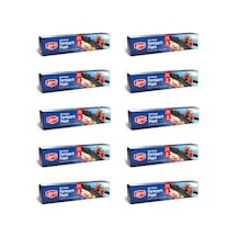 Roll-up Fermuarlı Şeffaf Buzdolabı Saklama Poşeti Torbası - 3 Lt. - 24x31 Cm. - 8 Adetlik 10 Paket