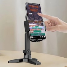 Masaüstü Telefon Standı 360 Derece Dönebilen Başlıklı Ayaklı Telefon Tripodu Bx40 Çok Renkli