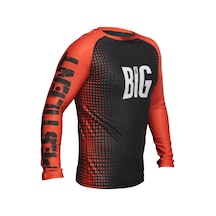 Dosmai Dijital Baskılı Uzun Kollu Long Sleeve Rashguard Rg052 Kırmızı