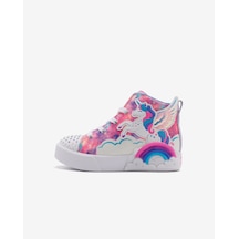 Skechers Twinkle Magic Küçük Kız Çocuk Pembe Işıklı Spor Ayakkabı 314325n Hpmt Pembe