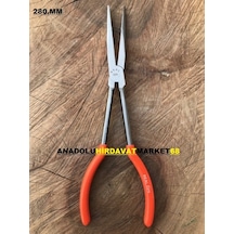 Özs Uzun Kargaburun Pense Düz Uçlu 280 Mm Kargaburnu