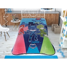 Taç Lisanslı Battaniye Pj Masks Move Tek Kişilik