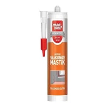 Silikonize Mastik 550gr. Beyaz Çok Renkli