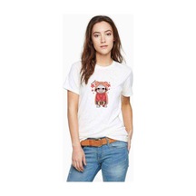 Undertale B Boss Baskılı Beyaz Kadın Tshirt