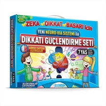 Dikkati Güçlendirme Seti 1. Sınıf 7 Yaş Neuro-via - Ybve-716074