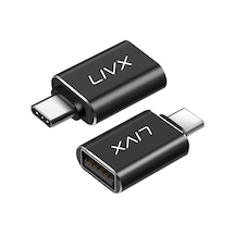 Usb 3.1 To Type-c 10gbps 3a Hızlı Şarj Ve Data Aktarımı Çevirici Dönüştürücü Otg Adaptör Siyah Otgcz