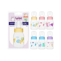 Wee 851 PP Kiraz Uçlu Askılı Biberon 125 ML