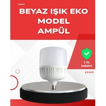 Elektrik Kesintileri İçin Şarjlı Led Ampul 30w E27 Beyaz Işık Çr
