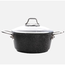 Falez Black Line Granit Döküm 26 CM Derin Tencere