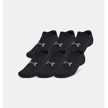 Under Armour Ua Essential No Show 6'lı Unisex Çorap 1382611-001 Siyah