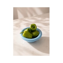 Seramik Donut Bowl Kahvaltılık Tatlı Salata Kase Mavi - 828768060 Mavi