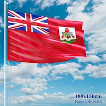 Bermuda Bayrağı - 100x150 Cm 1 Metre X 1,5 Metre - Raşel Kumaş 1