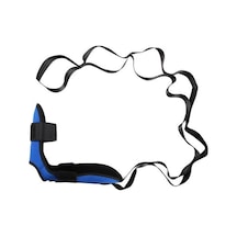 Mavi Yoga Ligament Germe Kemeri Yüksek Esneklik Ter Emme Çok Amaçlı Fitness Egzersiz Bale İçin Esneme Bandı Mavi