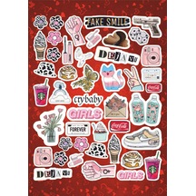 Dejavu Temalı Sticker Seti Laptop Ajanda Pc Tablet Telefon Defter Etiket Bullet Journal Diğer