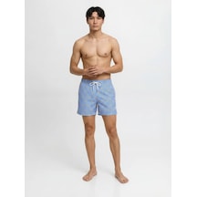 Jack & Jones Jack&jones 12291425 Erkek Sort - Mavi Cizgili Mavı Cızgılı