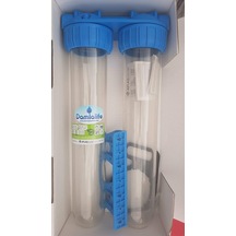 Atlas 20'' İkili Kuyu Bina ve Daire Girişi Boş Filtre Kabı