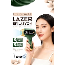 z Buzlu 999.999 Atım Otomatik Vücut Yüz Kuvars Lamba Ipl Lazer Epilasyon Cihazı Yeşil