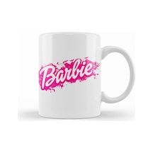 Barbie Logo Kupa Bardak Porselen No27980 Karışık