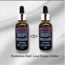 3x Kadınlara Özel Aşk Arttırıcı Love Drops Women 30 Ml X 2 Adet