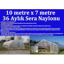 Sera Naylonu - 10X7 M - Ömrü 8 Yıl - Sera Örtüsü - Sera Muşambası